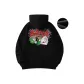 Black[Hooded Thickened and Fleece-Lined]