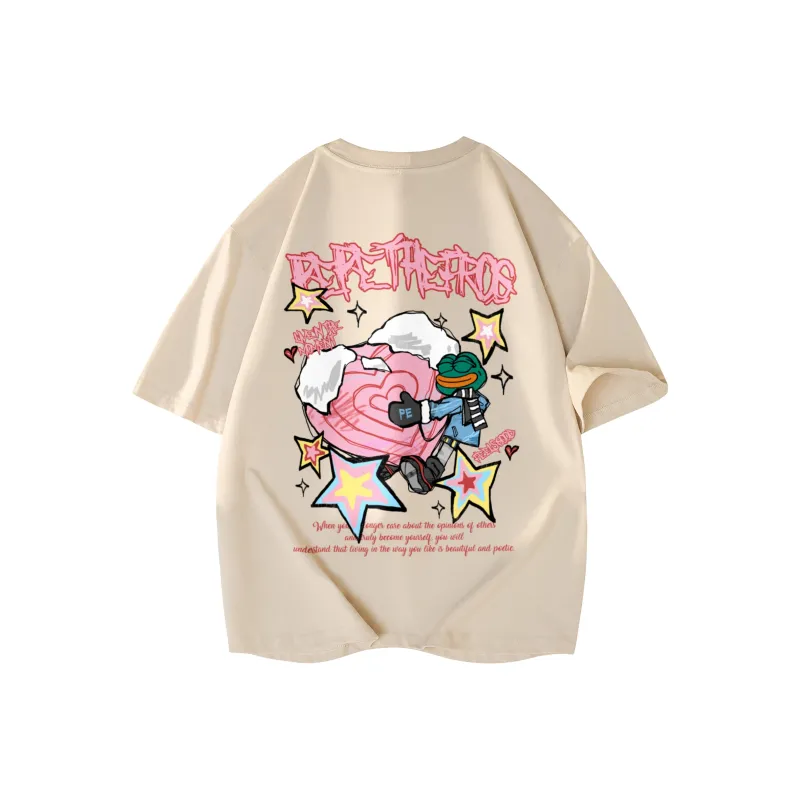 Pepe The Frog Short Sleeved T Shirts Unisex-10