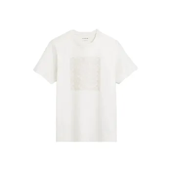 COACH SS24 T Shirt Men's Gray White