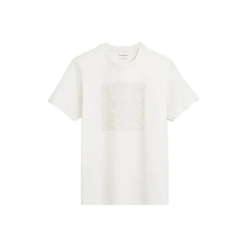 COACH SS24 T-Shirt Men's Gray White