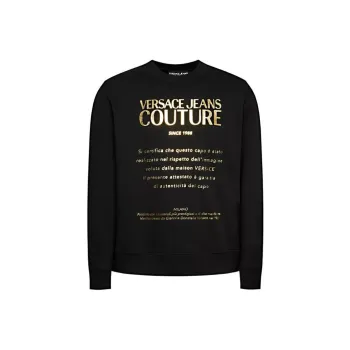 VERSACE JEANS COUTURE Sweatshirts Men Black