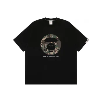 Aape BY *A BATHING APE® Logo print Cotton T shirt