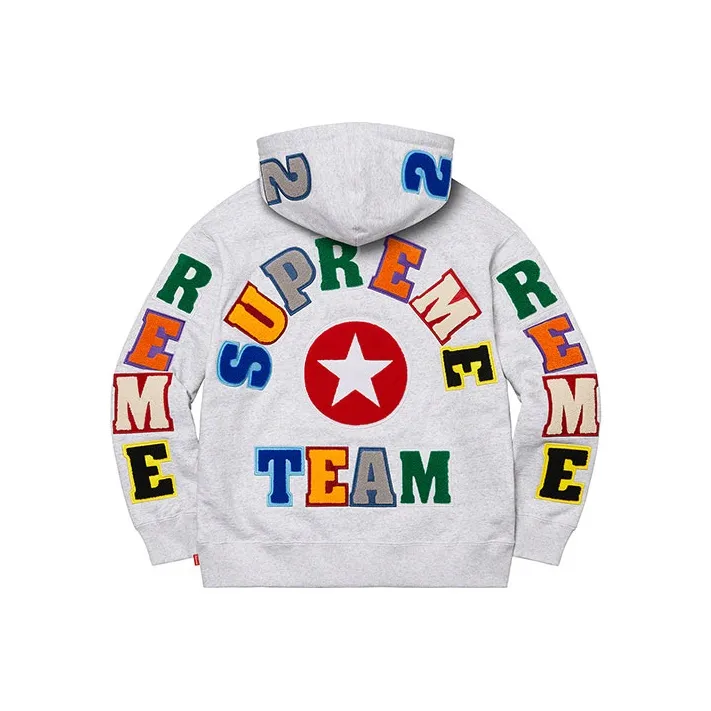 Supreme Team Chenille Hooded Sweatshirt-0