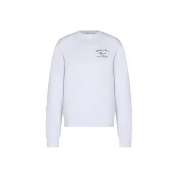 DIOR Quarterly New Products Sweatshirts Men White