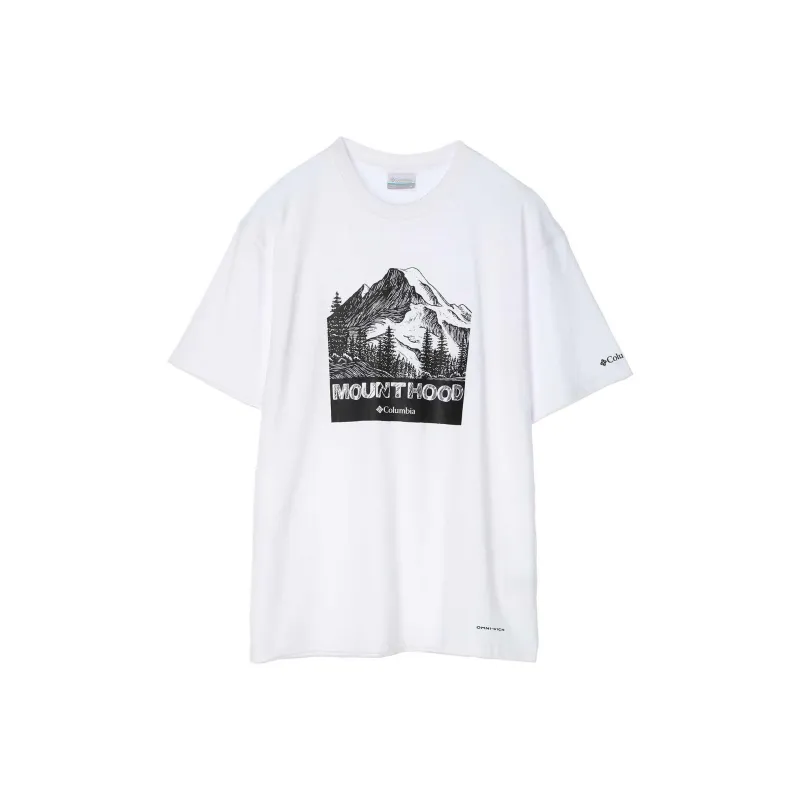 Columbia Navidad Butte T-Shirt Men's White-0