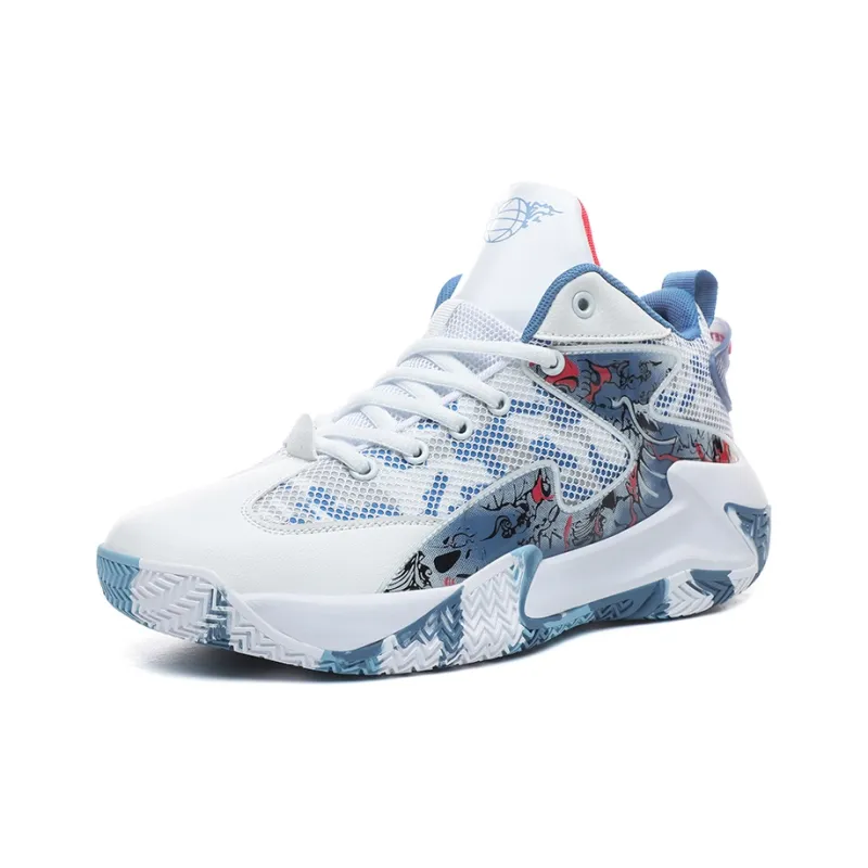 TONYBEAR Breathable Mid Top Basketball Shoes Unisex-12