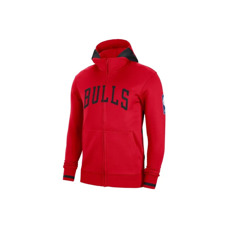 Nike Nba Chicago Bulls Showtime Dri Fit Full Zip Hoodie-0