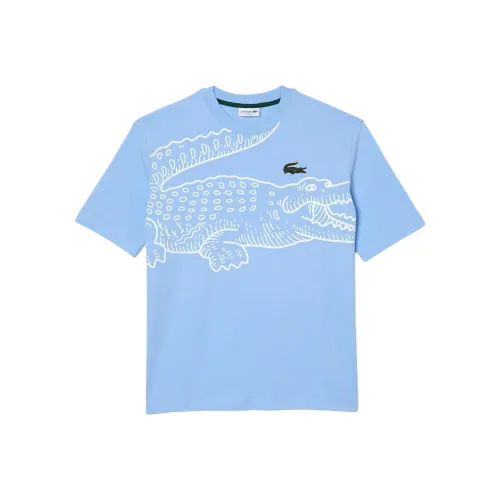 LACOSTE T Shirts Men Blue
