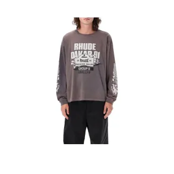 RHUDE Dakar 91 Long-Sleeve Tee