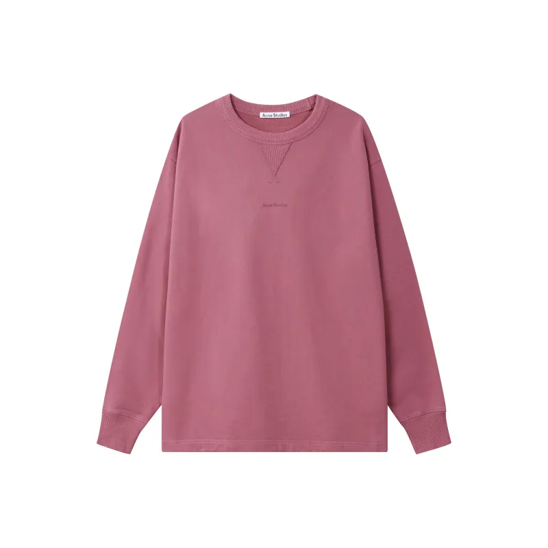 Acne Studios Sweatshirts Men Washed Pink-0