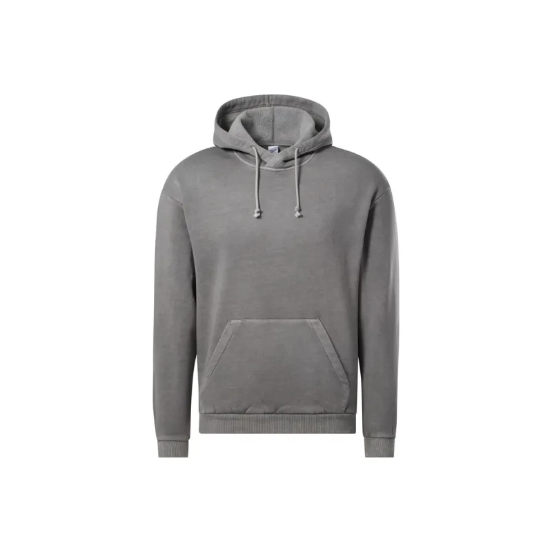 Reebok CL ND BV FLC HOODIE Sweatshirt Men's Gray-0