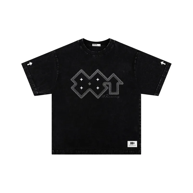 88rising Vinyl Record Collection T Shirt Unisex Jet Black-0