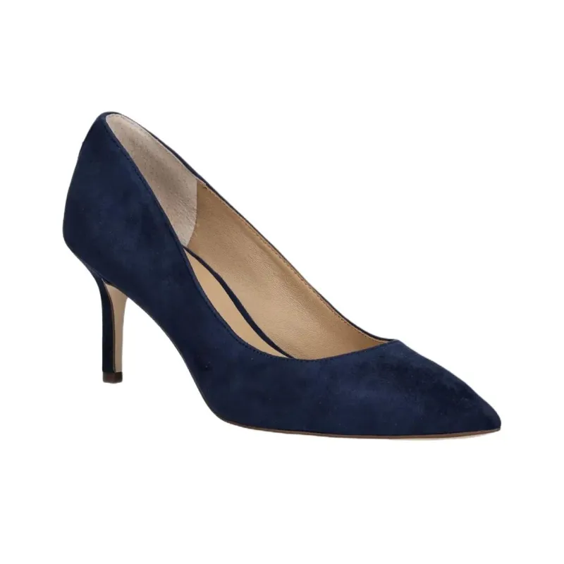 LAUREN RALPH LAUREN Slim Heel High Heels 7cm Women's Marine Blue-2