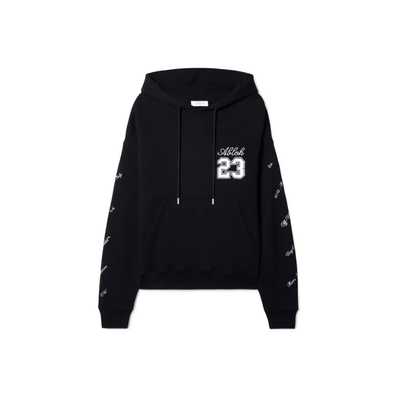 OFF WHITE 23 Logo Skate Hoodie -0