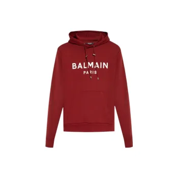BALMAIN Paris Hooded Sweatshirt
