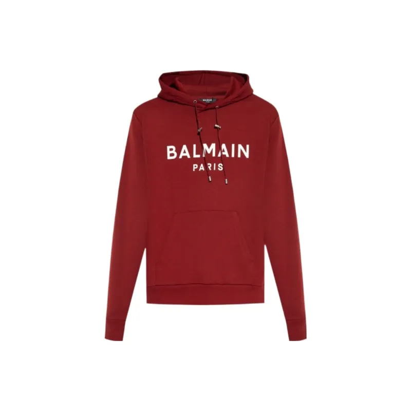 BALMAIN Paris Hooded Sweatshirt-0