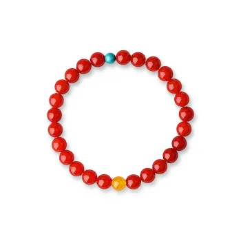 Jade Linmen Southern Red Agate Jade Bracelets Unisex