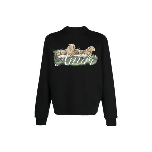 AMIRI Cheetah Logo Crew
