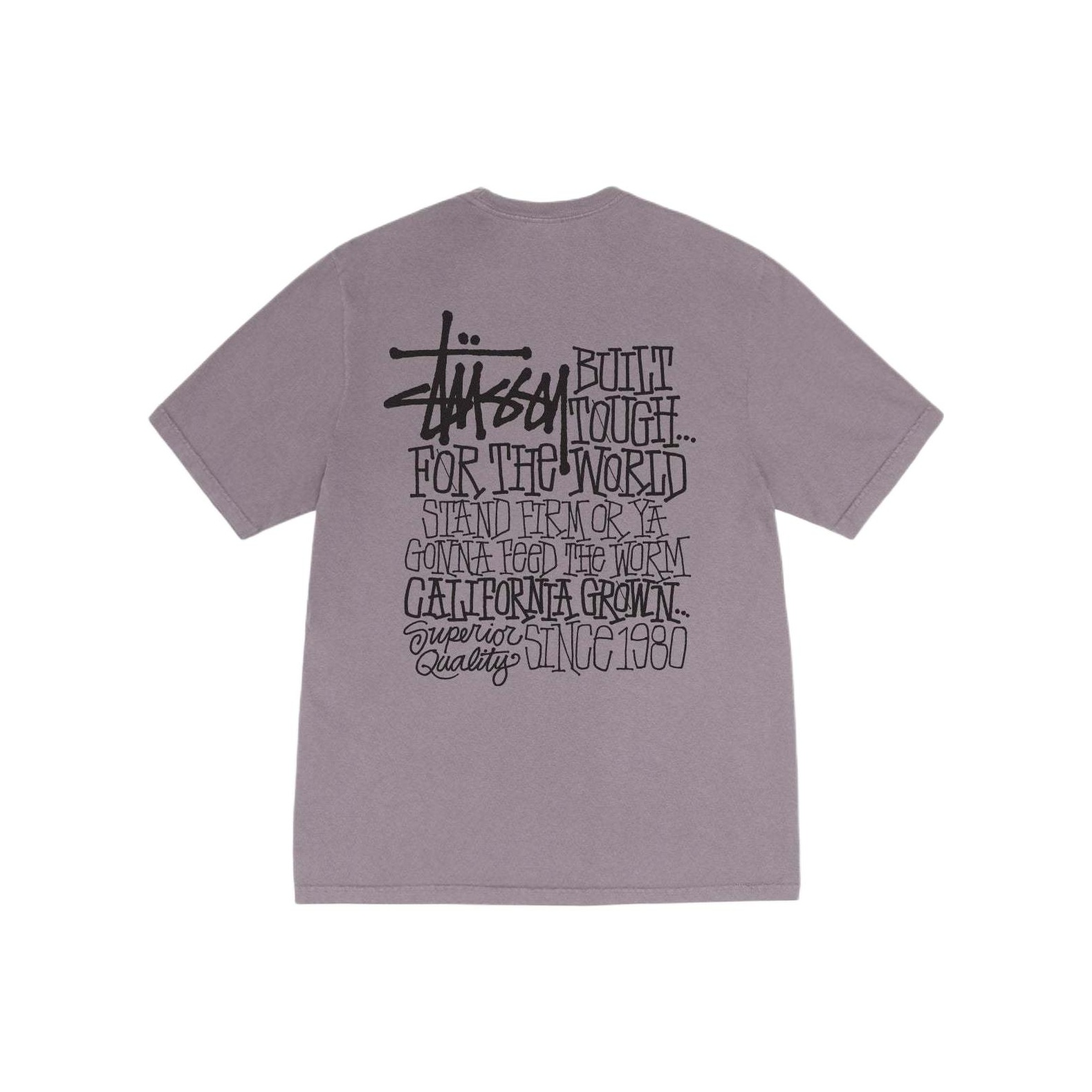Stussy California Grown Pigment Dyed Tee Natural L - POIZON
