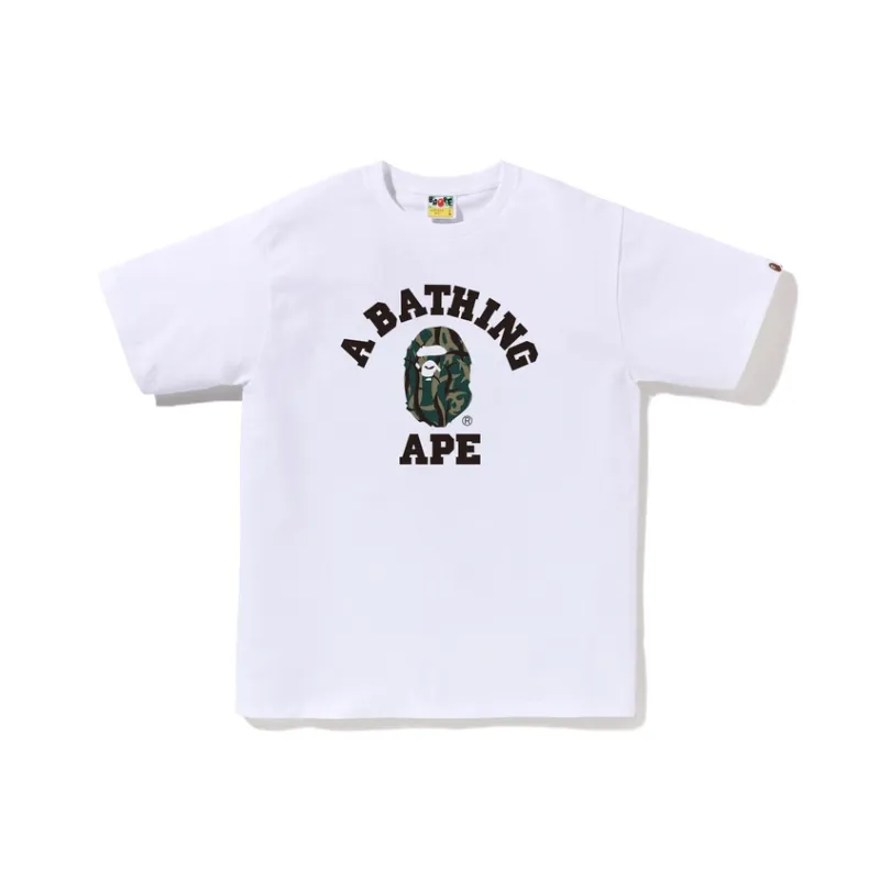 Bape Trial Camo College Tee-2