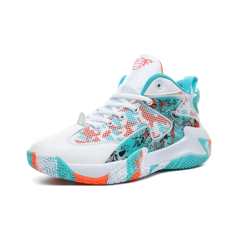 TONYBEAR Breathable Mid Top Basketball Shoes Unisex-6