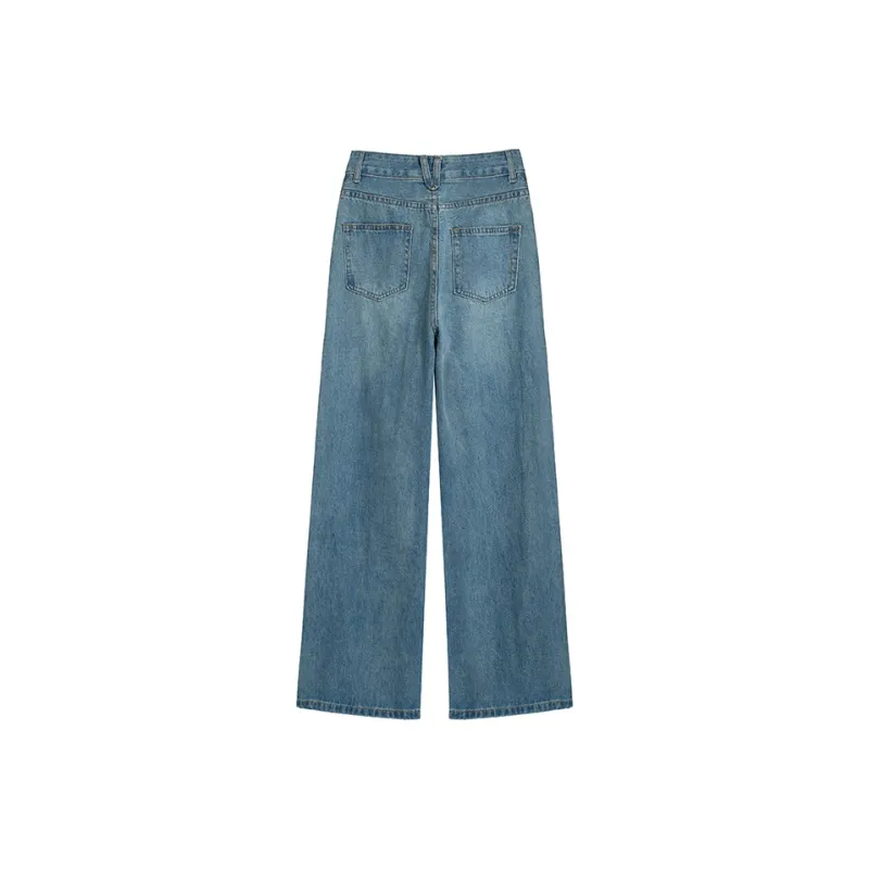 PLANE DRIFT Jeans Women's Dark Blue-1