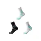 White Green+Black+Multicolor Green[3 Pack]