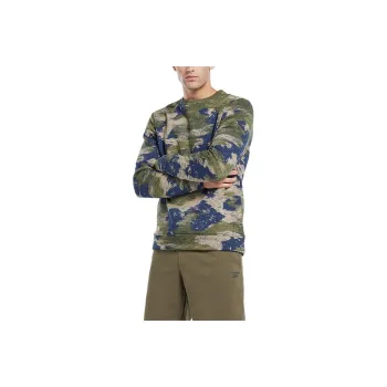 Reebok Identity Modern Sweatshirt Men's Camouflage Green