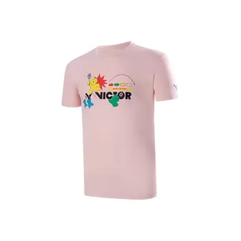 VICTOR T Shirt Unisex Pale Dogwood