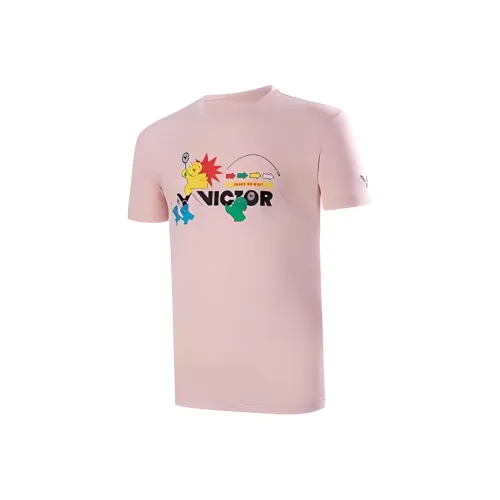 VICTOR T Shirt Unisex Pale Dogwood