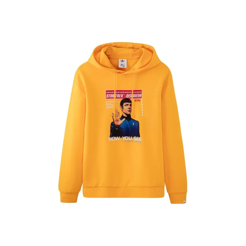 Erke Sweatshirts Men Twilight Yellow-0