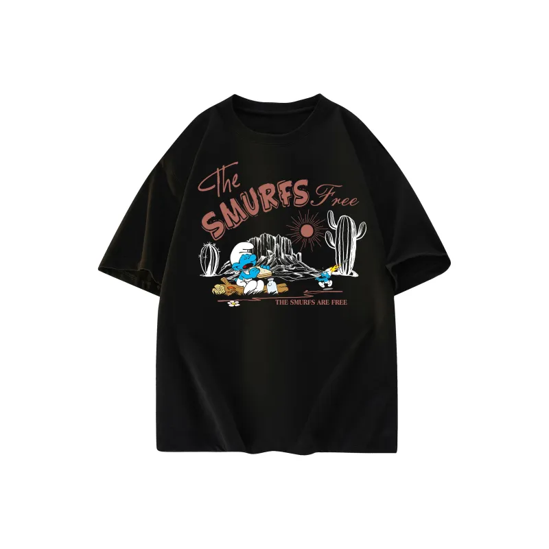 The Smurfs T Shirts Unisex-4