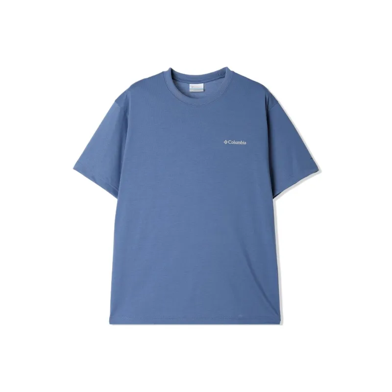 Columbia T Shirts Men Blue-0