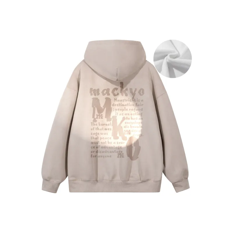 Mackyo Sweatshirt Spring And Fall Winter Unisex-29