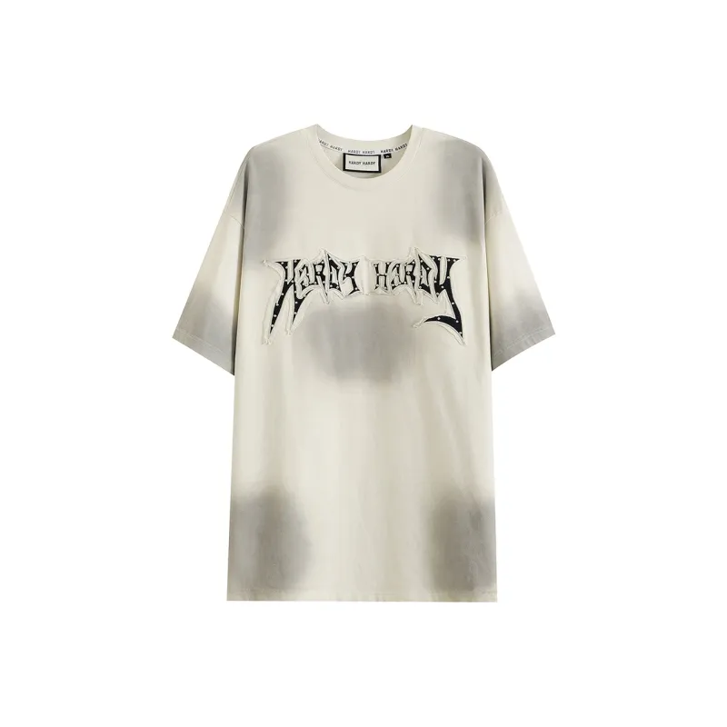 HARDY HARDY T Shirt Unisex Gray White-0
