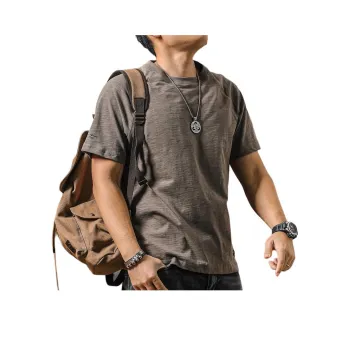Seasonal Words T-Shirt Men's Gray
