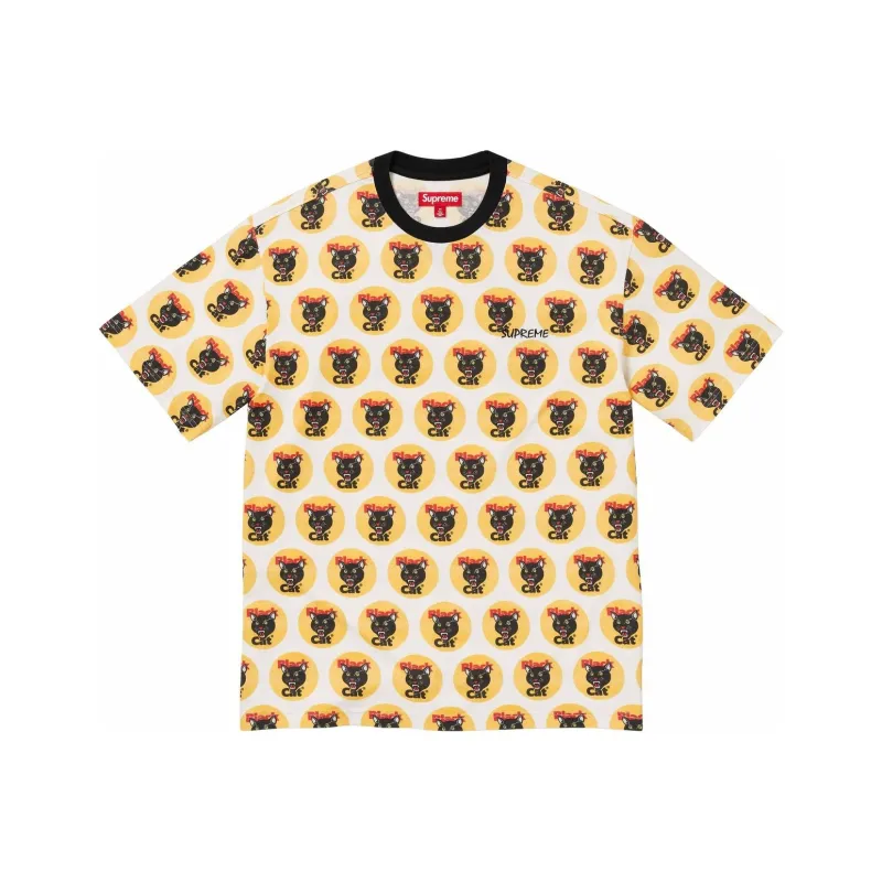 Supreme Black Cat S/S Top-0