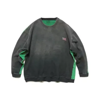 Kapital Fleece Knit 2Tones Remake Big Sweater Bone