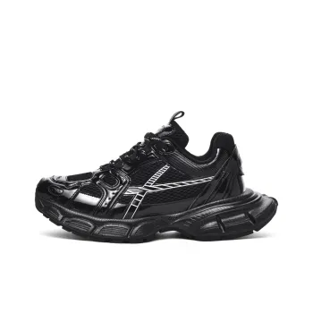 GOSO Low Top Chunky Sneakers Unisex Black
