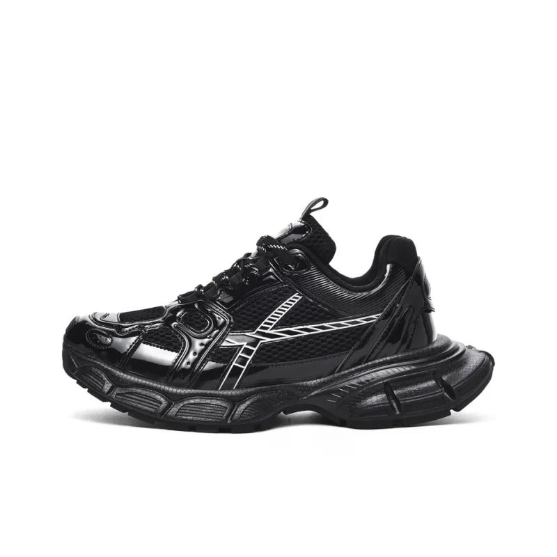 GOSO Low Top Chunky Sneakers Unisex Black-0