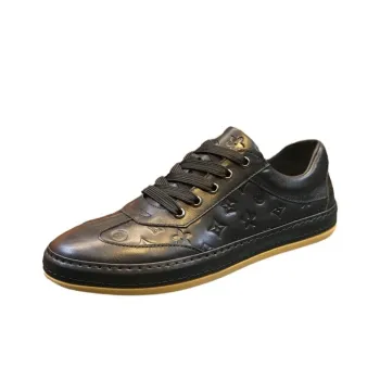 Ruomini Anti Slip Wear Resistant Low Top Skateboard Shoes Men's