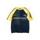 Navy Blue & Yellow Sleeves