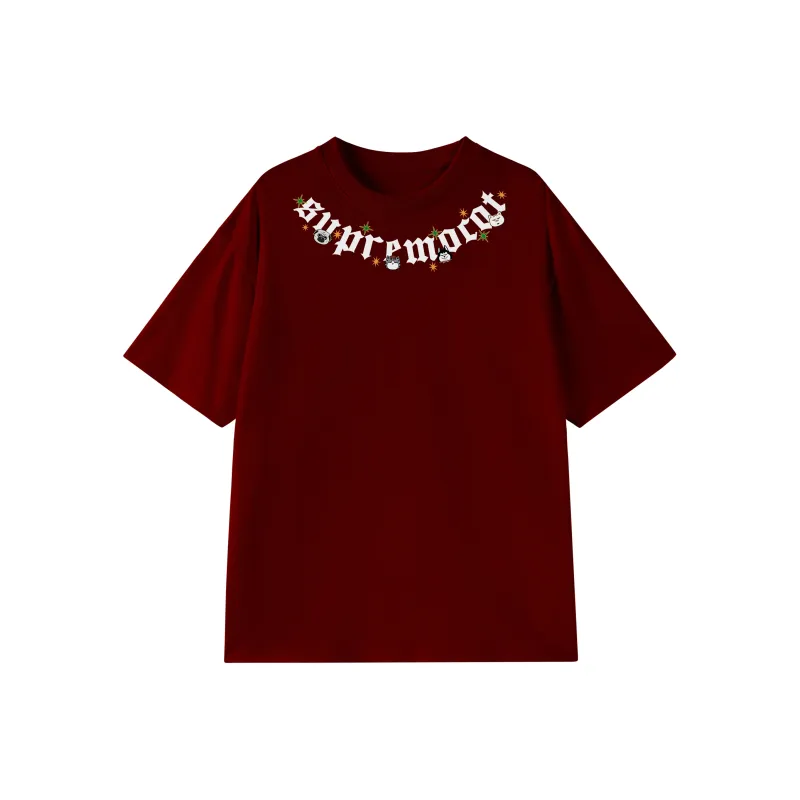 Supremo Cat T Shirts Unisex-9