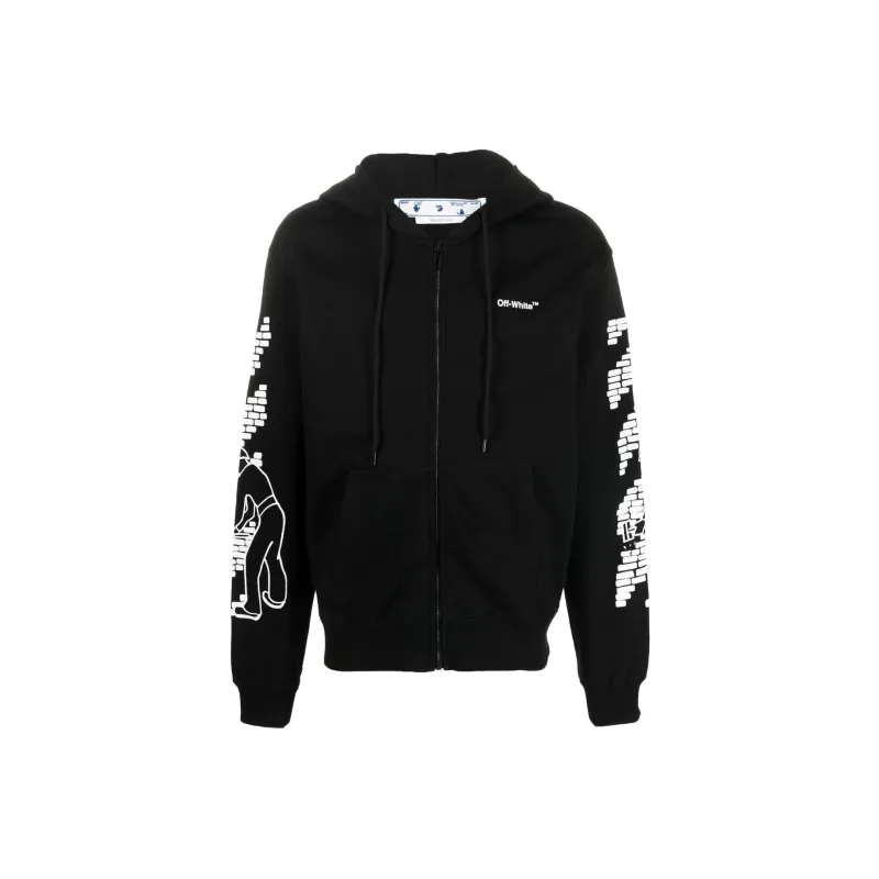 OFF WHITE Sweatshirts Men Black-0