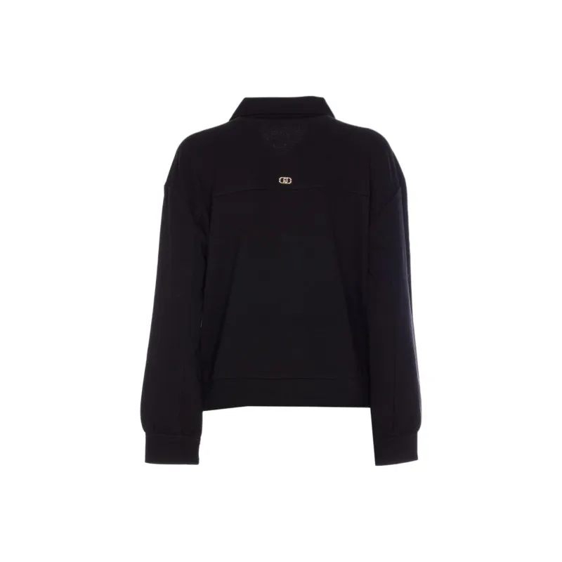 LIU·JO Studded Cotton blend Jacket-1