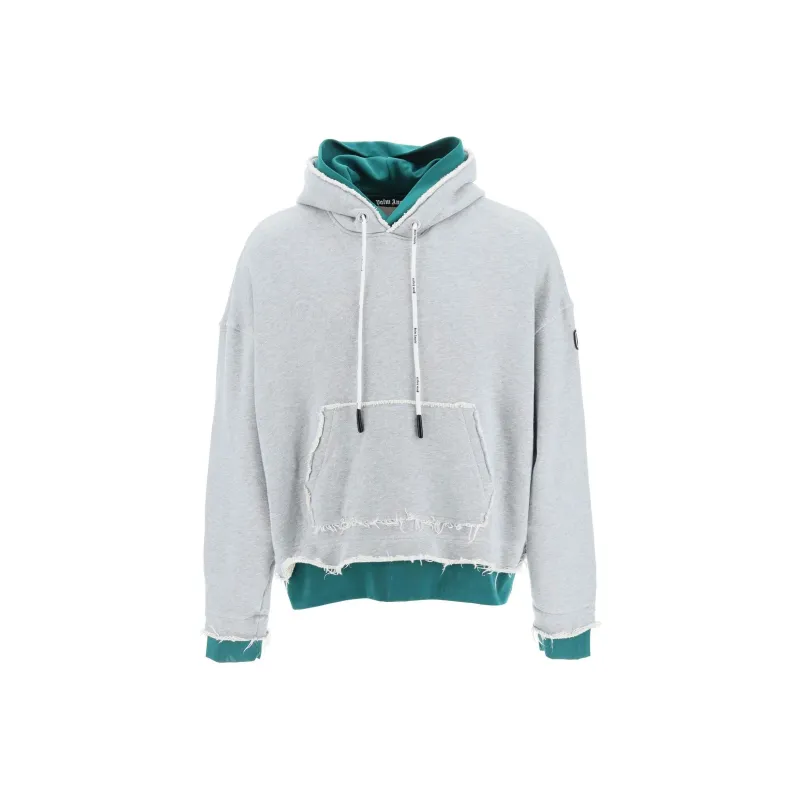 PALM ANGELS Doubled Layer Hoodie-0