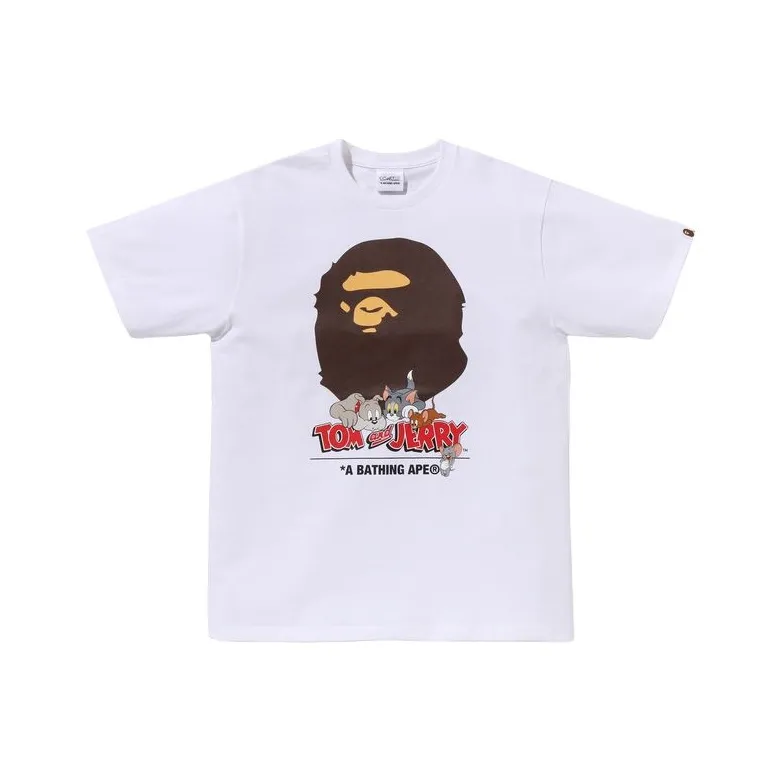 Bape X Tom And Jerry 85th Ape Head Ii Tee-2