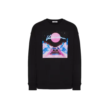 Valentino Sweatshirts Men Black