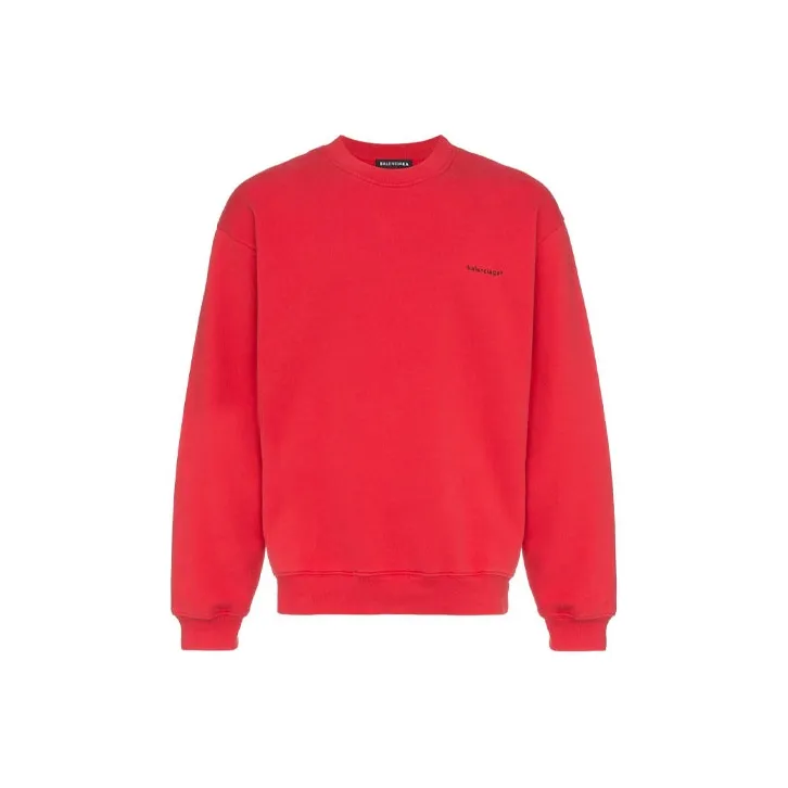 Balenciaga Sweatshirts Men Red-0