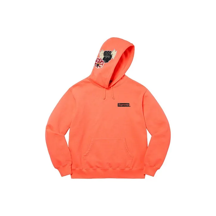 Supreme Instant High Patches Hooded Sweatshirt-9